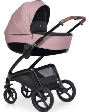 Дитячий візочок 2 в 1 Riko XD Black Edition 03 Energy Pink